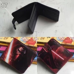 2 Styles Star War Purse Short Anime Wallet