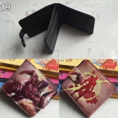 2 Styles Iron Man Purse Short Anime Wallet