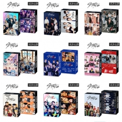 厂家直销Straykids twice明星写真明信片LOMO卡30张一套