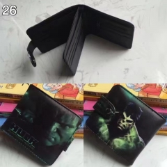 The Hulk Purse Short Anime Wallet