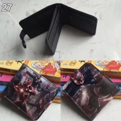 2 Styles Superman Purse Short Anime Wallet