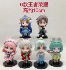 6款一套 王者荣耀 袋装手办 高约10cm