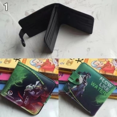 Overwatch Purse Short Anime Wallet