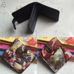 2 Styles Attack on Titan/Shingeki No Kyojin Purse Short Anime Wallet