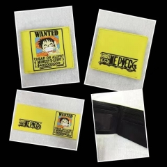 One Piece Purse Short Anime Wallet