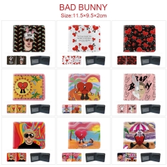 9 Styles Bad Bunny Cartoon Purse Anime Short Wallet
