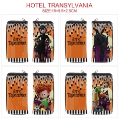 6 Styles Hotel Transylvania Cartoon Zipper Purse Anime Long Wallet