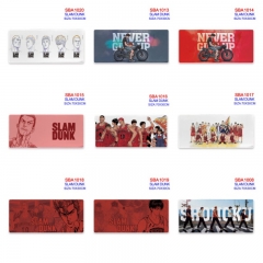 (30*70*0.3cm) 15 Styles Slam Dunk Cartoon Anime Mouse Pad
