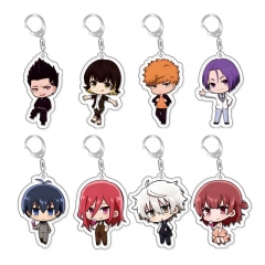 15 Styles Blue Lock Cartoon Character Anime Acrylic Keychain
