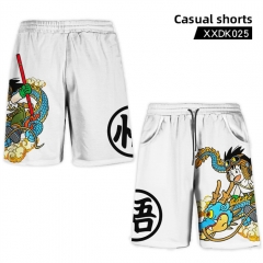 Dragon Ball Z Cartoon Anime Shorts Pants