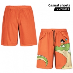 Dragon Ball Z Cartoon Anime Shorts Pants