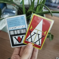 2 Styles Hunter x Hunter Cosplay Prop Anime PVC Card