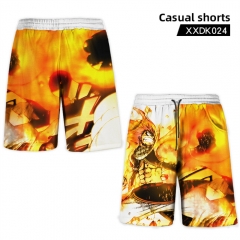 Fairy Tail Cartoon Anime Shorts Pants