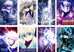 2 Styles 8PCS/SET 42*29CM HUNTER×HUNTER Cartoon Anime Paper Poster