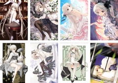 2 Styles 8PCS/SET 42*29CM Yosuga no Sora Cartoon Anime Paper Poster