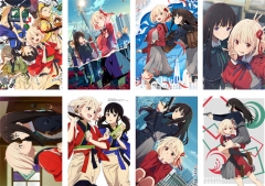 2 Styles 8PCS/SET 42*29CM Lycoris Recoil Cartoon Anime Paper Poster