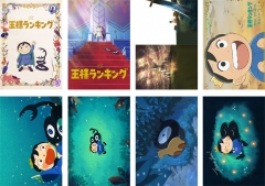 8PCS/SET 42*29CM Ranking of Kings/Ousama Ranking Cartoon Anime Paper Poster