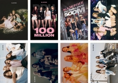 3 Styles 8PCS/SET 42*29CM K-POP BLACKPINK Paper Poster