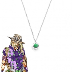 JOJO的奇妙冒险 飙马野郎项链尤里乌斯·凯撒·齐贝林铁球回转吊坠