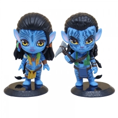 2 Styles Q Versions 11.5CM Avatar Movie Anime PVC Figure Toy