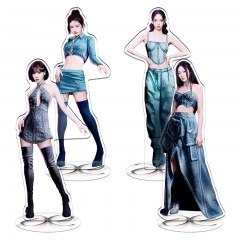 韩国KPOP女团aespa明星周边大站立牌 ( 彩印 -- 常规21CM左右大立牌双面+彩印磨砂底座)