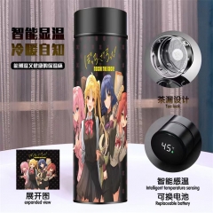 （带电） 孤独摇滚 智能感温 黑色保温杯