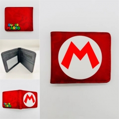 Super Mario Bro Cartoon Character Cosplay Cute Anime Wallet