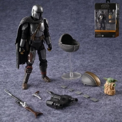 15CM Star Wars Mandalorian Din Djarin Movie PVC Anime Figure