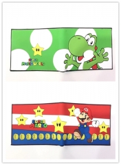 2 Styles Super Mario Bro Coin Purse Anime PVC Wallet