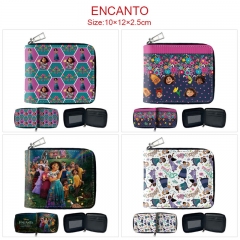 4 Styles Encanto Cartoon Anime Short Zipper Wallet