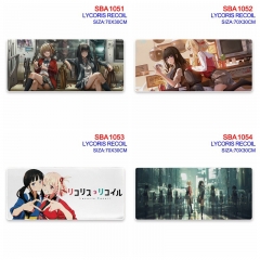 (30*70*0.3cm) 14 Styles Lycoris Recoil Cartoon Anime Mouse Pad