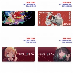 (30*60*0.3cm) 14 Styles Lycoris Recoil Cartoon Anime Mouse Pad