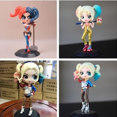 4 Styles 14cm Suicide Squad Harley Quinn Cartoon Anime PVC Figure