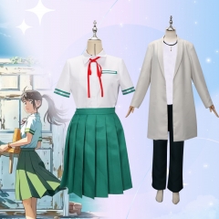 5 Styles Suzume Cosplay For Adult Anime Costume Wig Shoes