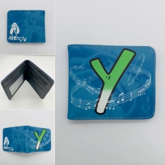 Hatsune Miku Cartoon Character Cosplay Cute Anime Wallet