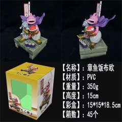 七龙珠章鱼烧肥布欧盒装手办高15cm重量350g材质PVC彩盒尺寸15X15X18.5cm装箱数量45个一箱1
