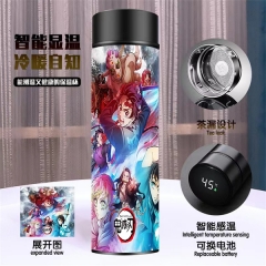 鬼灭之刃 智能感温 黑色保温杯 （带电）