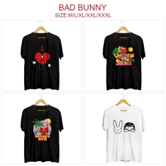 7 Styles 2 Color Bad Bunny Cartoon Anime T-shirt