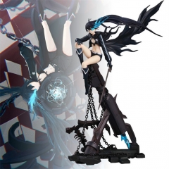 30CM Hobbybeat Kuroi Mato Virtual Black Rock Shooter Anime PVC Figures