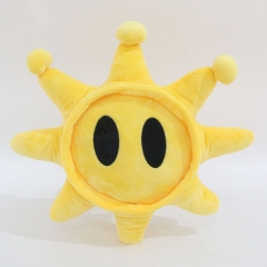 Shine Sprite毛绒玩具Super Mario金币 公仔 28*26*8cm