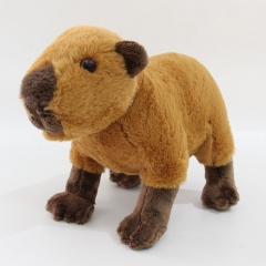 Simulation Capybara仿真水豚鼠毛绒玩具 30*10*24CM