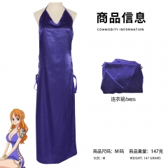 海贼王娜美cos服 草帽团航海士娜美 万圣节表演服cosplay动漫服装