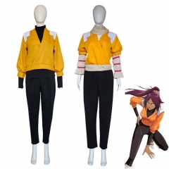 Bleach Shihouin Yoruichi Cartoon Character Cosplay Anime Costume