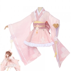 我的英雄学院cos服 小英雄丽日御茶子和服和风二次元动cosplay服