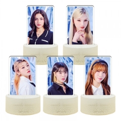 Roa Chi.U E.Sha Nova Aria KPOP女团X:IN明星周边大小夜灯摆件