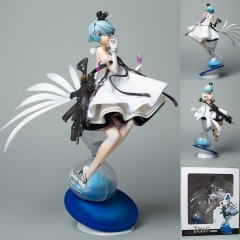 少女前线 ZasM21白棋皇后美少女手办一件12个高约27cm外盒尺寸29X21X33cm重量955g1