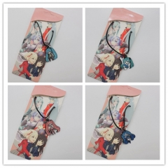 4 Styles Lycoris Recoil Cartoon Anime Alloy Necklace