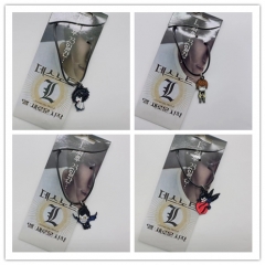 4 Styles Death Note Cartoon Anime Alloy Necklace
