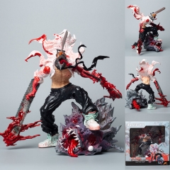 电锯人链锯人电次大战蝙蝠恶魔手办模型 一件12个 尺寸30.5X20X30.5cm 重量1480g 高约29cm