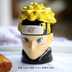 300ML Naruto Uzumaki Naruto Cartoon Anime Ceramic Cup 3D Mug